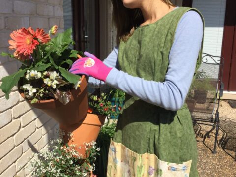 Gardening Pattern Smock