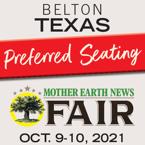 Mother Earth News Fair Belton, Texas October 9 10, 2021 Texas