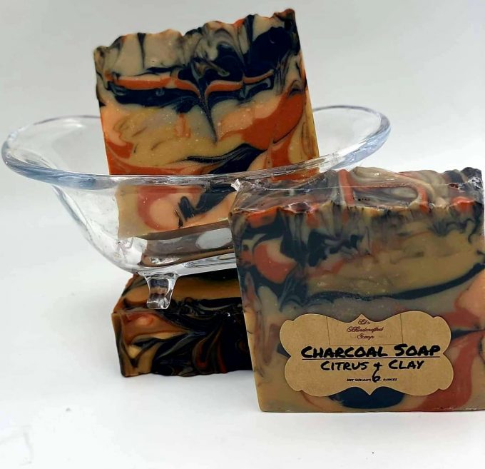 Charcoal Soap Citrus Clay