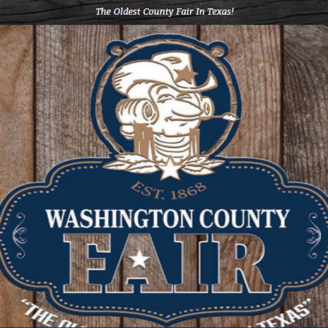 Washington County Fair &#8211; Brenham, Texas &#8211; September 15 &#8211; 18, 2021
